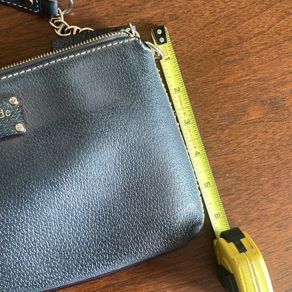 Kate Spade Silver Mini Purse with Gold Chain - Picture 7 of 7